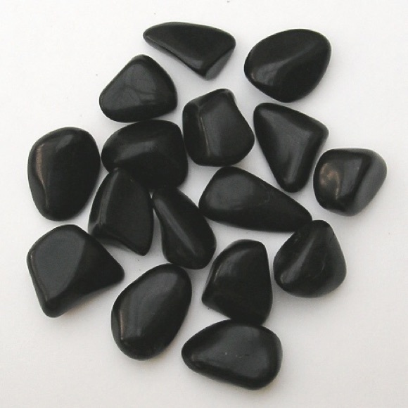 Carnelian & Black Onyx Crystal Bracelet w/ charm - Picture 3 of 4